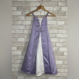 NWT Kids Formal Purple & White Dress Size 7/8